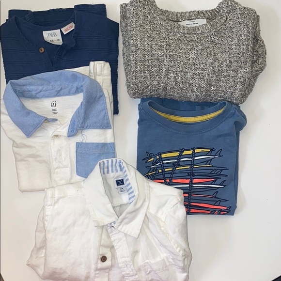 Lot of boys tops - Picture 1 of 12